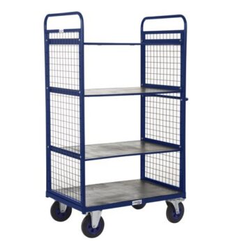 Distribution Trucks - 1500H - 3 Shelf with Sides - 1000x700 - PADT304YBL