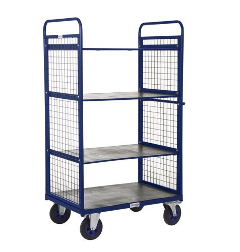 Distribution Trucks - 1500H - 3 Shelf with Sides - 1000x700 - PADT304YBL