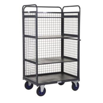 Distribution Trucks-1500H-3 Shelf with Sides & Back-1000x700 - PADT306Y