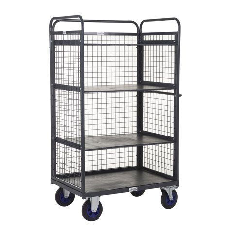 Distribution Trucks-1500H-3 Shelf with Sides & Back-1000x700 - PADT306Y