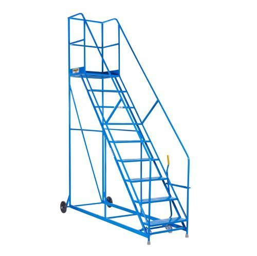 Easy Climb Steps - 600mm Platform - 3 Tread - Blue - AHEC03BL