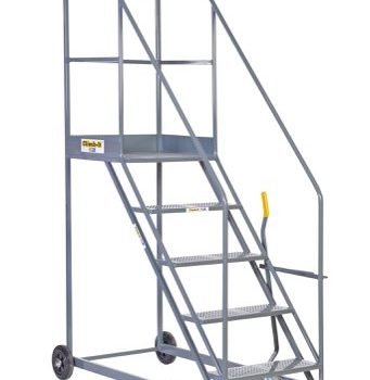 Easy Climb Steps - 600mm Platform - 3 Tread - Grey - AHEC03GY