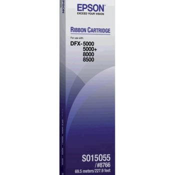 Epson Fabric Ribbon Cartridge Black 8766 C13S015055