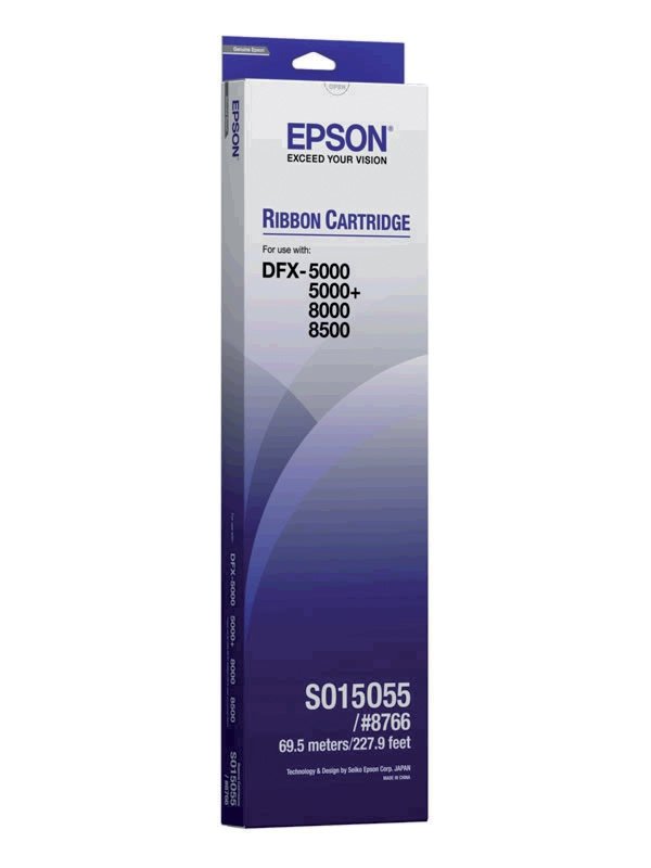 Epson Fabric Ribbon Cartridge Black 8766 C13S015055