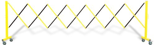 Expanding Barricade; Extended Length mm: 3500; Yellow/Black - EB3500