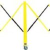 Expanding Barricade; Extended Length mm: 4900; Yellow/Black - EB4900