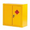 Heavy Duty Hazardous Substance Storage Cupboard; 1 Shelf; Double Door;Yellow - HSC03Z
