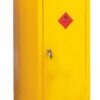 Heavy Duty Hazardous Substance Storage Cupboard; 1 Shelf; Single Door;Yellow - HSC02Z