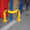 Heavy Duty Steel Corner Guard; Yellow/Black - SMG15C