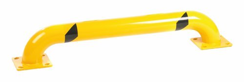 Heavy Duty Steel Low Profile Guard; Yellow/Black - SMG02L