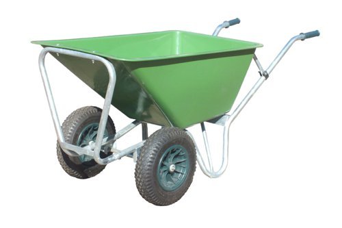 Heavy Duty Wheelbarrow; 200L; Green - WB200B