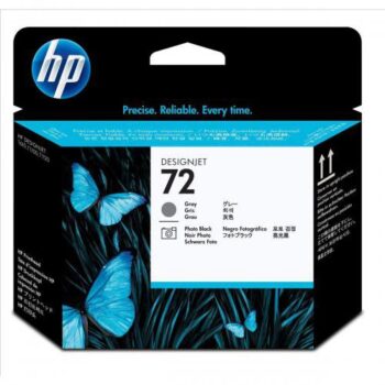 HP 72 Grey & Photo Black Printheads C9380A