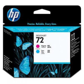 HP 72 Magenta & Cyan Printheads C9383A