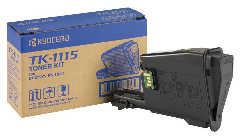 Kyocera Laser Toner Cartridge Black TK-1115 1T02M50NL0