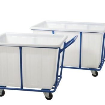 Large Container Trolley; 350L; Black/White - PCI09Y