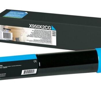 Lexmark Laser Toner Cartridge Cyan X950X2CG