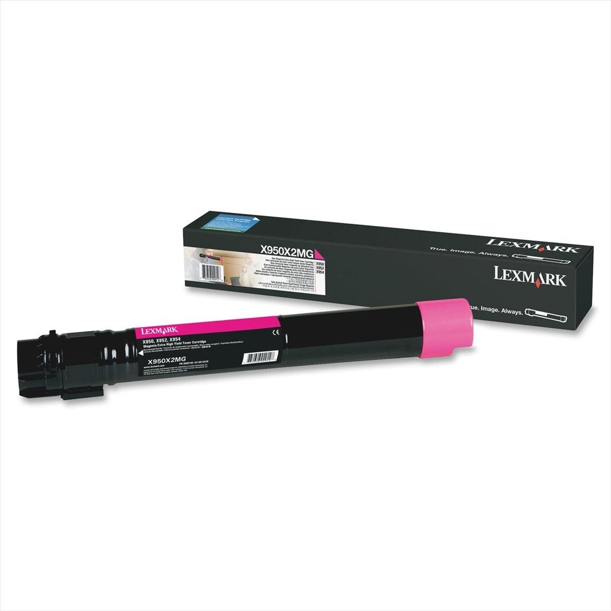 Lexmark Laser Toner Cartridge Magenta X950X2MG