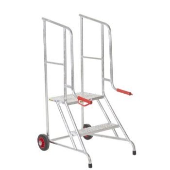 Loading Step - 2 Tread - Galvanised - SLS02G