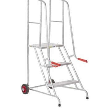 Loading Step - 3 Tread - Galvanised - SLS03G