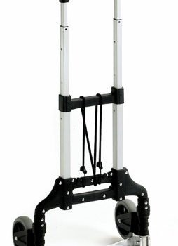 Mini Compact Truck; Solid Wheels; Aluminum; 60kg; Silver/Black - GI025Y