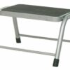Nestable Step-up; 1 Tread; Tubular Steel; 150kg; Silver - HJS01Z
