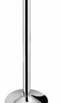 Obex Barriers Stainless Steel Black Belt Post - RPLS3B