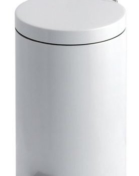 Pedal Bin; 12L; Steel; White - PB012Z