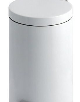 Pedal Bin; 20L; Steel; White - PB020Z