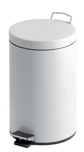 Pedal Bin; 30L; Steel; White - PB030Z