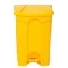 Pedal Bin; 45L; Polypropylene; Yellow - GBI45Z_Yellow
