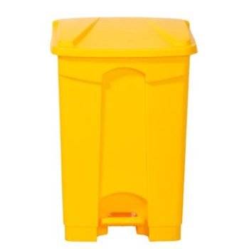 Pedal Bin; 45L; Polypropylene; Yellow - GBI45Z_Yellow