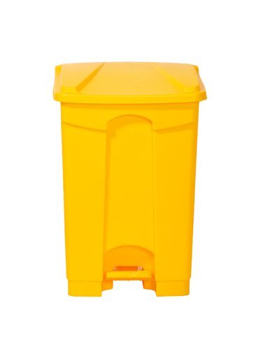 Pedal Bin; 45L; Polypropylene; Yellow - GBI45Z_Yellow