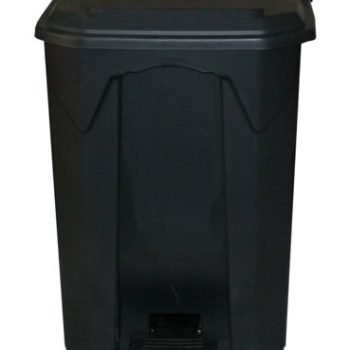 Pedal Bin; 50L; Polypropylene; Dark Grey - LPB50Z_DGrey