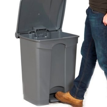 Pedal Bin; 68L; Polypropylene; Grey - GBI68Z_Grey