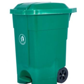 Pedal Bin; 70L; 30% Recycled Polyethylene; Green - LPB70Y_Green