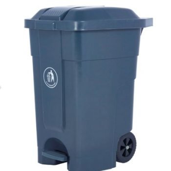 Pedal Bin; 70L; 30% Recycled Polyethylene; Grey - LPB70Y_DGrey