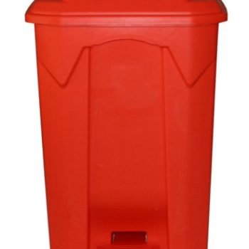 Pedal Bin; 80L; Polypropylene; Red - LPB80Z_Red