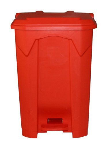 Pedal Bin; 80L; Polypropylene; Red - LPB80Z_Red