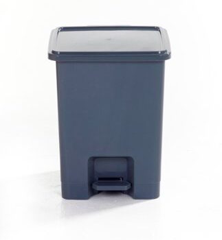 Pedal Bin; Set of 3; 15L; Polypropylene; Grey - LPB15Z_Grey