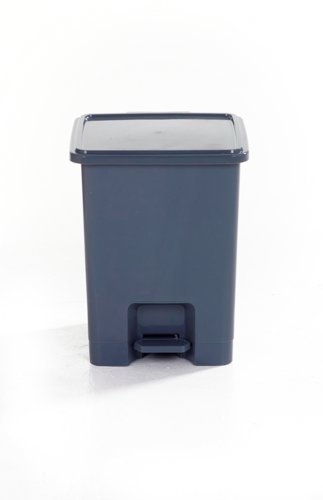 Pedal Bin; Set of 3; 15L; Polypropylene; Grey - LPB15Z_Grey