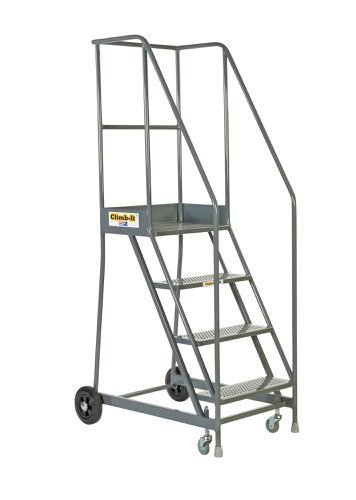 Picking Steps - 400mm Platform - 3 Tread - Grey - AHPI03GY
