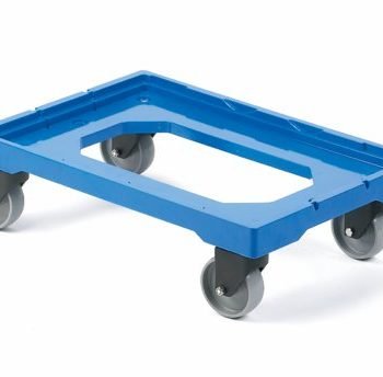 Plastic Dolly; 250kg; Blue - PD064S