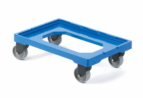 Plastic Dolly; 250kg; Blue - PD064S