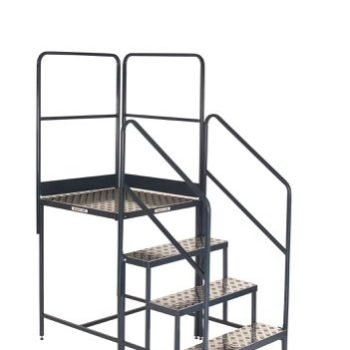 Platform System - 1000Hmm Plat.- 3 Tread Unit & 2 Guards - BWP100G2