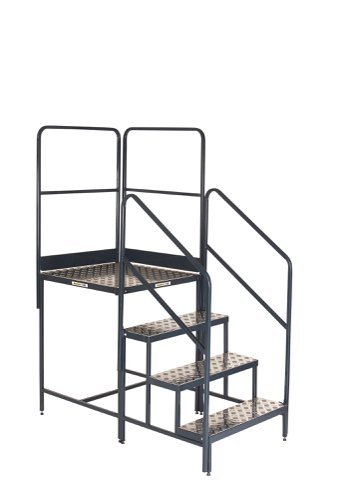 Platform System - 1000Hmm Plat.- 3 Tread Unit & 2 Guards - BWP100G2