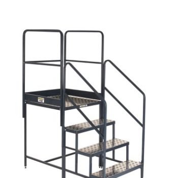 Platform System - 1000Hmm Plat. - 3 Tread Unit & 3 Guards - BWP100G3