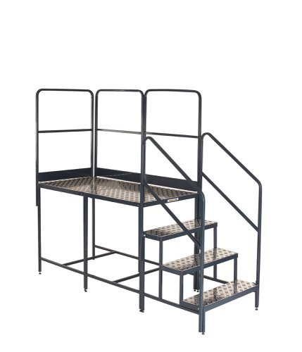 Platform System - 2x1000Hmm Plat. - 3 Tread Unit & 3 Guards - BWP100X2G3