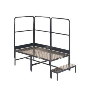 Platform System - 2x500Hmm Plat. - 1 Tread Unit & 3 Guards - BWP50X2G3