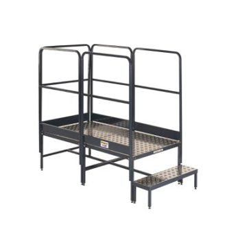 Platform System - 2x500Hmm Plat. - 1 Tread Unit & 5 Guards - BWP50X2G5