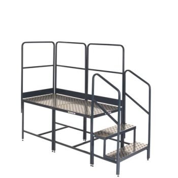 Platform System - 2x750Hmm Plat. - 2 Tread Unit & 3 Guards - BWP75X2G3